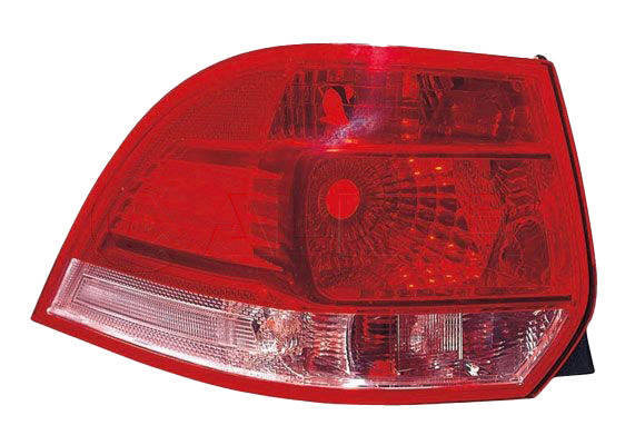 ALKAR 2241128 Rear light without bulb holder, Left, PY21W