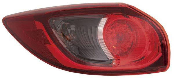 ALKAR 2241906 Rear light Left, without bulb holder, Outer section, W21/5W-image-9287850