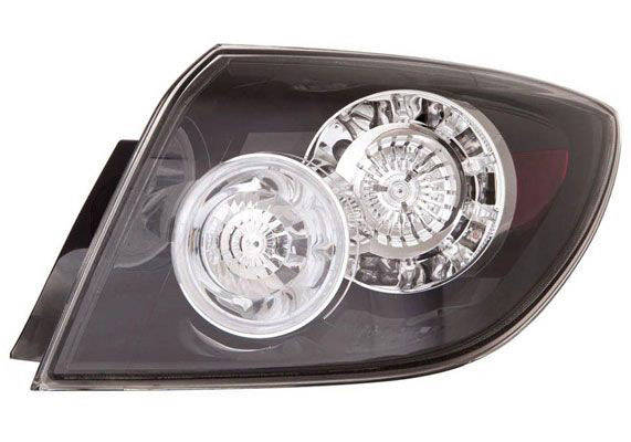 ALKAR 2242652 Rear light Right, without bulb holder, Outer section, WY21W-image-9288077