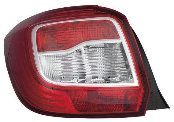 ALKAR 2242721 Rear light Right, without bulb holder, PY21W-image-9288095