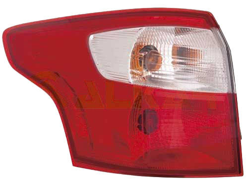 ALKAR 2251403 Rear light Left, without bulb holder, PY21W-image-9290243