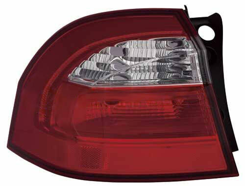 ALKAR 2251999 Rear light Left, without bulb holder, Outer section, PY21W-image-9290461