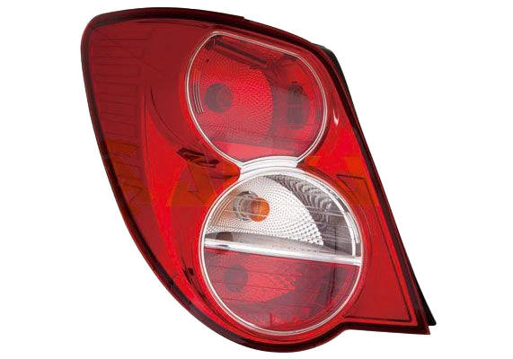 ALKAR 2261039 Rear light Left, without bulb holder, PY21W-image-9292665