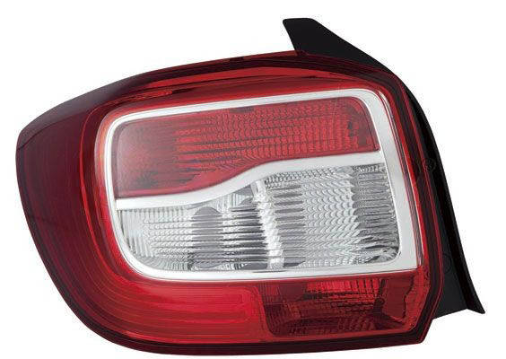 ALKAR 2261721 Rear light Left, without bulb holder, PY21W-image-9292903