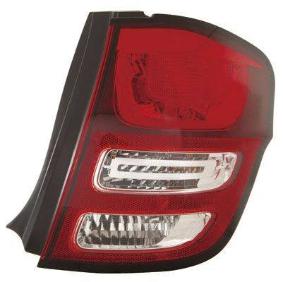 ALKAR 2262852 Rear light Right, without bulb holder, Outer section, PY21W-image-9293037