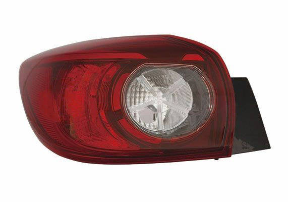 ALKAR 2265652 Rear light Left, without bulb holder, Outer section, W21/5W-image-9293271