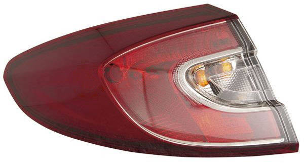 ALKAR 2266228 Rear light Right, without bulb holder, Outer section, PY21W-image-9293321