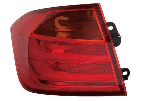ALKAR 2271843 Rear light Left, without bulb holder, Outer section, LED-image-9294337