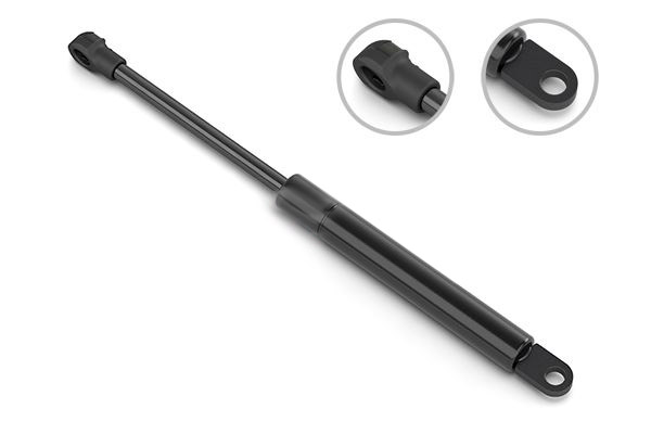 Side view of STABILUS 2274QG Tailgate strut
