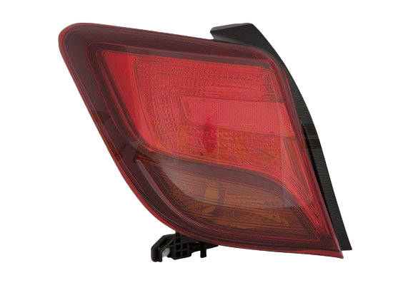 ALKAR 2275268 Rear light Left, without bulb holder, P21W-image-9295318