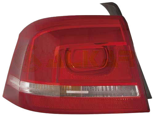 ALKAR 2282118 Rear light Right, without bulb holder, Outer section, W16W-image-9296819