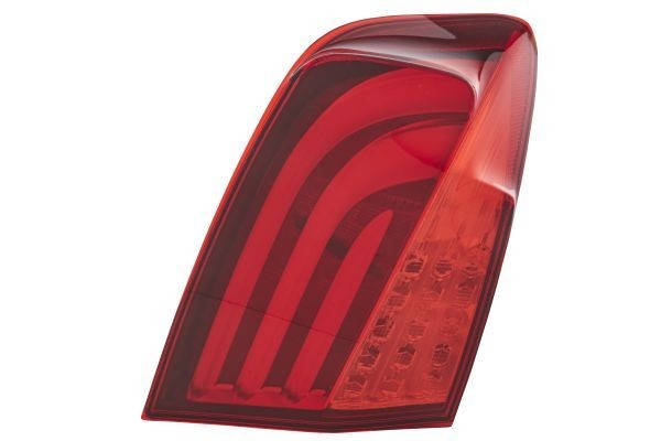 HELLA 2SD 010 234-091 Rear light Outer section, with bulb holder, Left, LED