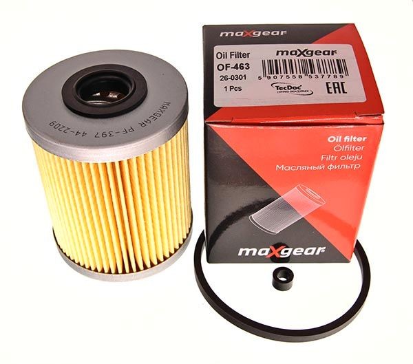 MAXGEAR 26-0181 Fuel Filter Filter Insert, with gaskets/seals-image-9394804