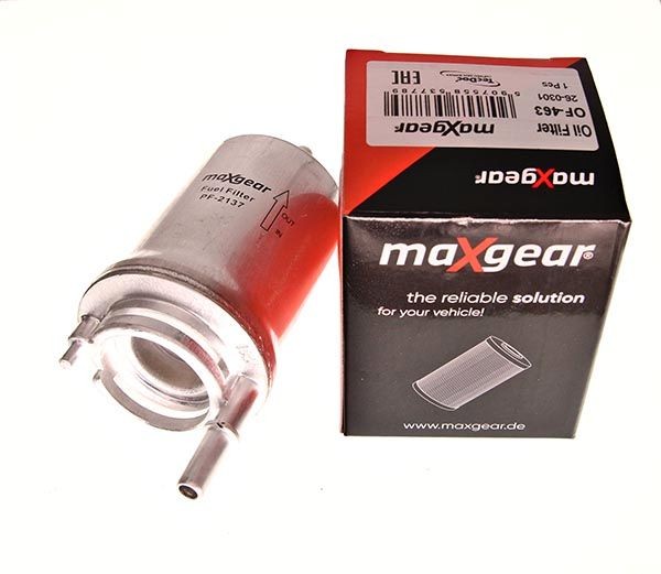 MAXGEAR 26-0265 Fuel Filter without integrated pressure regulator, with gaskets/seals-image-9394903
