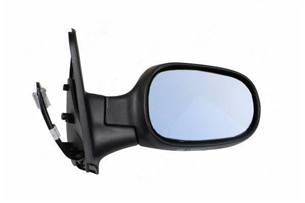ABAKUS 2706M04 Wing mirror Right, grey, Electric, Convex, primed