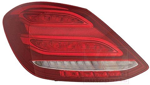 VAN WEZEL 2924925U Rear light Left, with bulb holder, LED-image-9441265