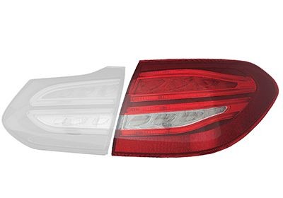 VAN WEZEL 2925926U Rear light Right, with bulb holder, Outer section, LED-image-9441352