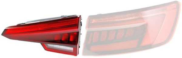 HELLA 2SK 012 247-091 Rear light Inner Section, with bulb holder, Left, LED