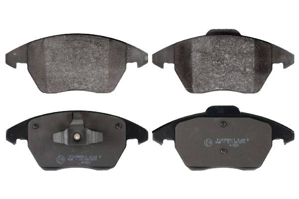 SWAG 30 11 6210 Brake pad set Front Axle, with piston clip-image-9467292