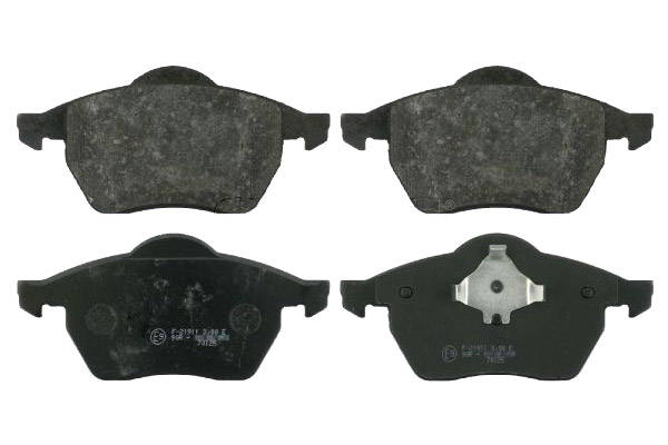 SWAG 30 91 6280 Brake pad set Front Axle, with piston clip-image-9467502