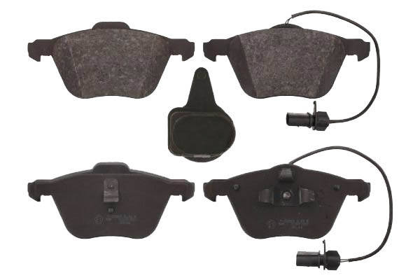 SWAG 30 91 6629 Brake pad set Front Axle, incl. wear warning contact-image-9467562