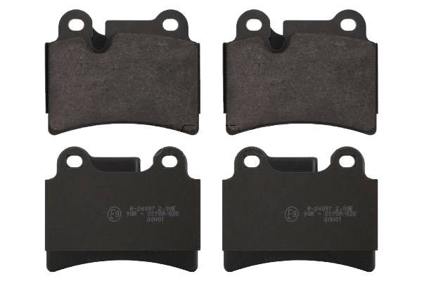 SWAG 30 91 6671 Brake pad set Rear Axle, prepared for wear warning indicator-image-9467566