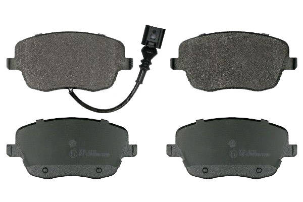 SWAG 30 91 6998 Brake pad set Front Axle, incl. wear warning contact-image-9467586