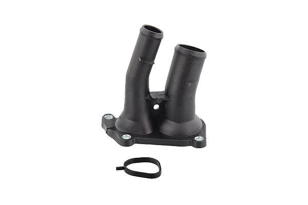 TOPRAN 304 326 Coolant Flange without thermostat, with gasket/seal-image-9496420