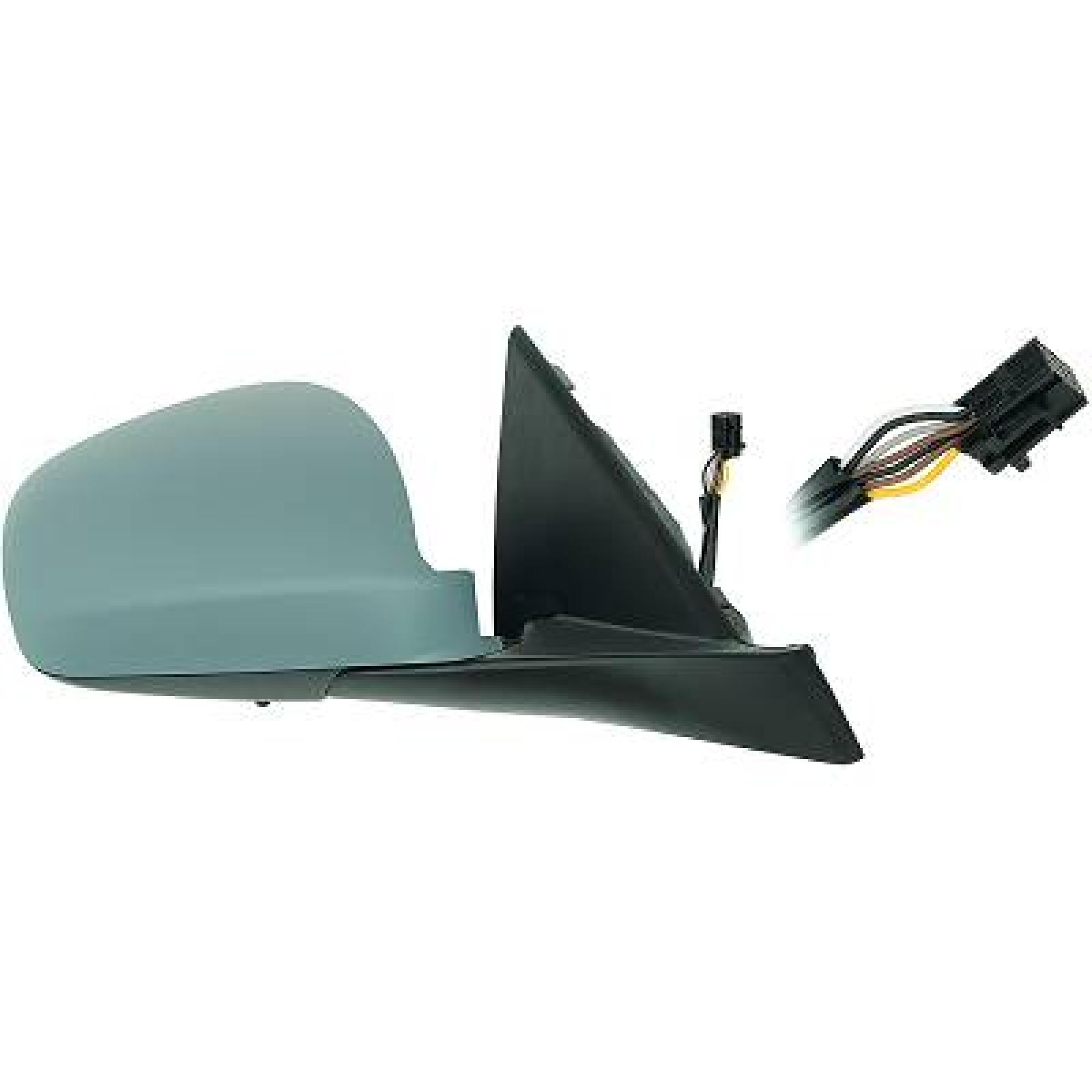 DIEDERICHS 3042125 Wing mirror Left, for electric mirror adjustment, primed