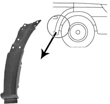 VAN WEZEL 3077654 Fender Right Front-image-9509234