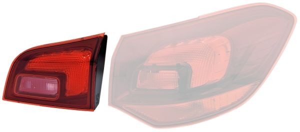 HELLA 9EL 354 998-011 Rear light Left, without bulb holder, Inner Section, W5W, without bulbs-image-951883