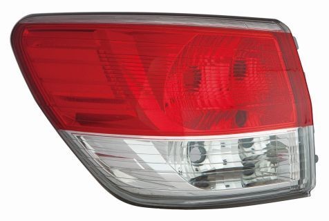 ABAKUS 315-1980R-UE Rear light Right, without bulb holder, WY21W, without bulbs-image-9538208