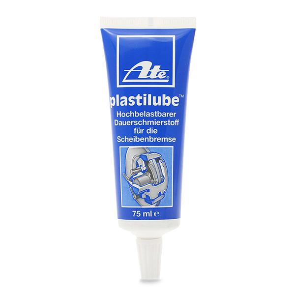 Side view of ATE 03.9902-1002.2 Universal Lubricant CFC-free, Tube, Capacity: 75ml, Plastilube