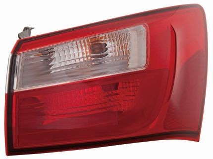 ABAKUS 323-1942R-UQ Rear light Right, without bulb, Outer section, PY21W-image-9558353