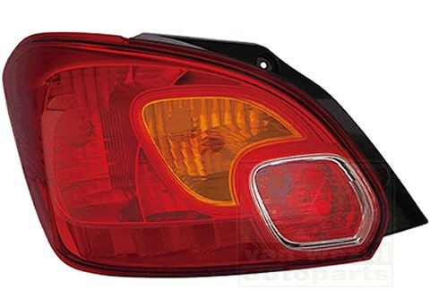 VAN WEZEL 3263931 Rear light Left, without bulb holder-image-9562724