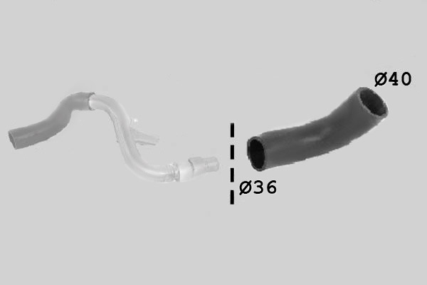 SASIC 3336067 Turbocharger Hose Outlet-image-9580805