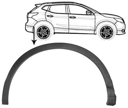 VAN WEZEL 3391524 Flaring, wing ** Equipart ** Right Rear-image-9589976