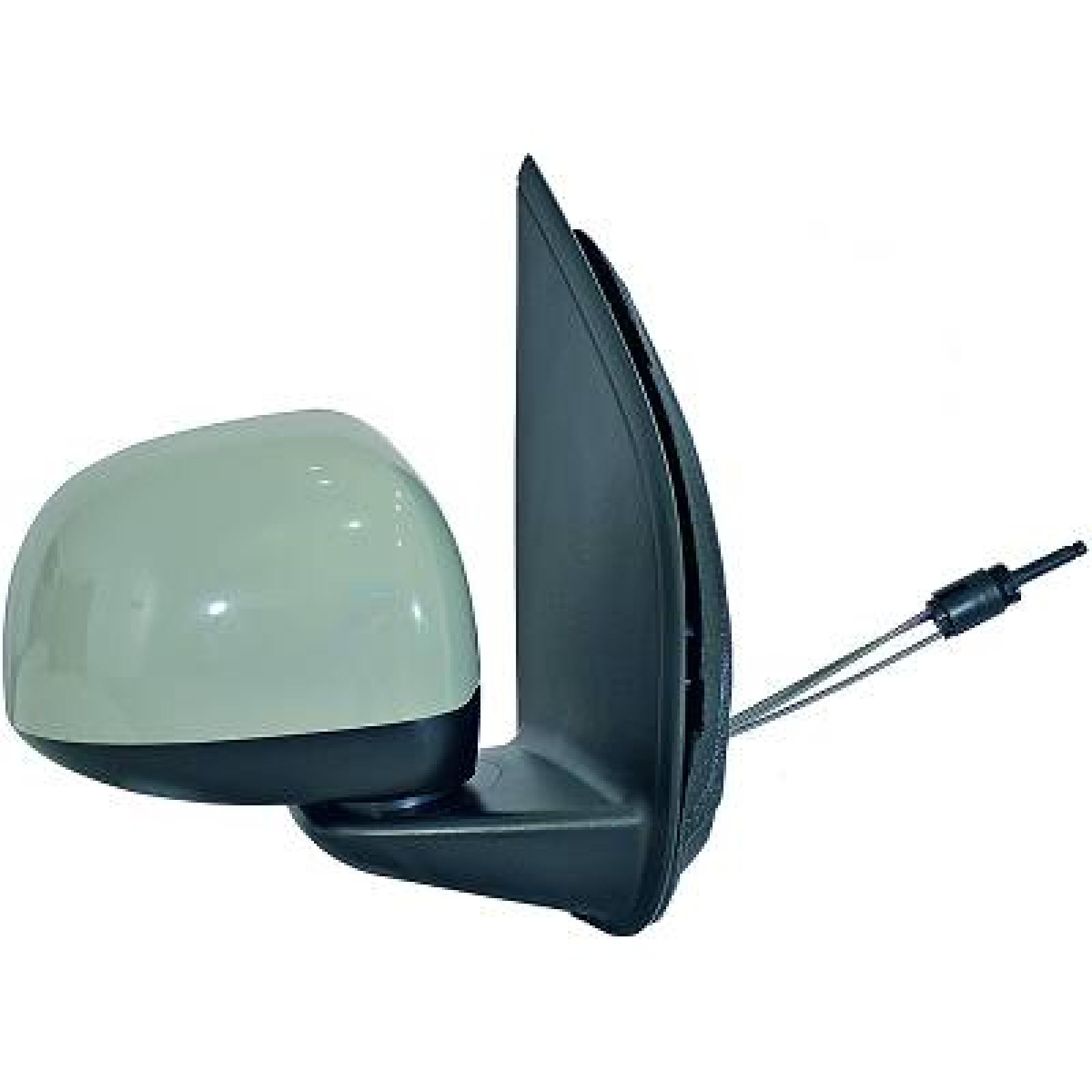 DIEDERICHS 3435024 Wing mirror Right, for manual mirror adjustment, primed