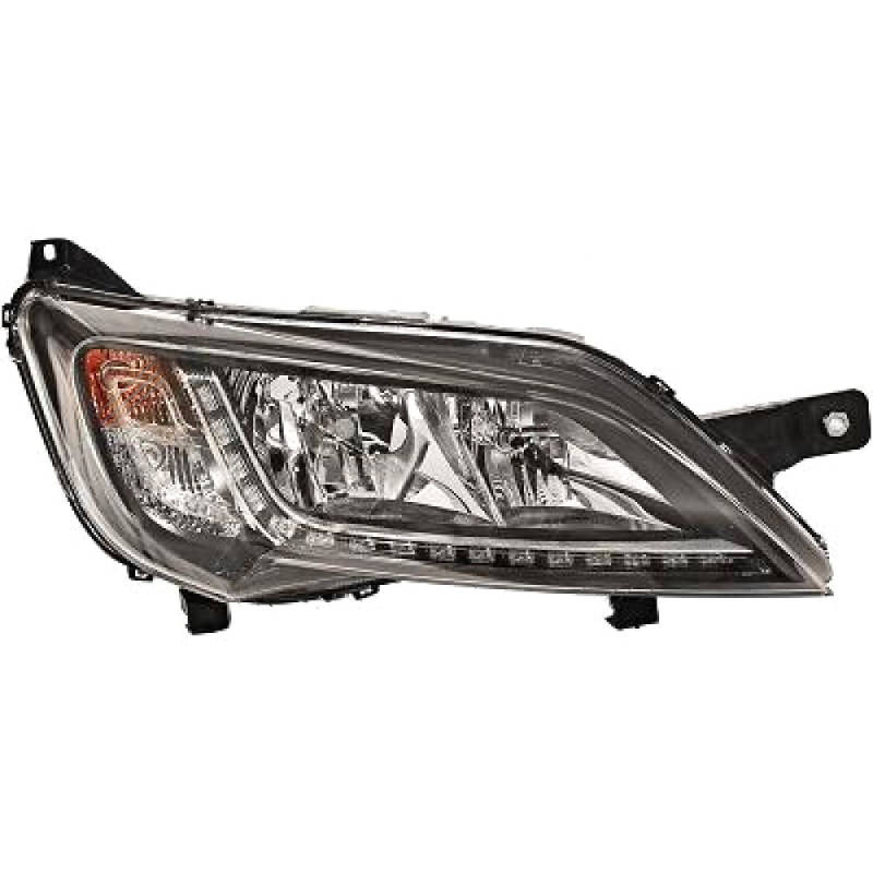 DIEDERICHS 3484884 Headlights Priority Parts H7, Right, with bulbs, Halogen