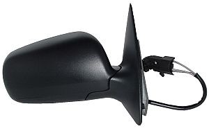 ABAKUS 3501M04 Wing mirror Right, grey, Small mirror housing, primed