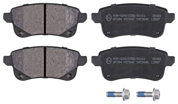 A.B.S. 35083 Brake pad set without integrated wear sensor-image-9619248