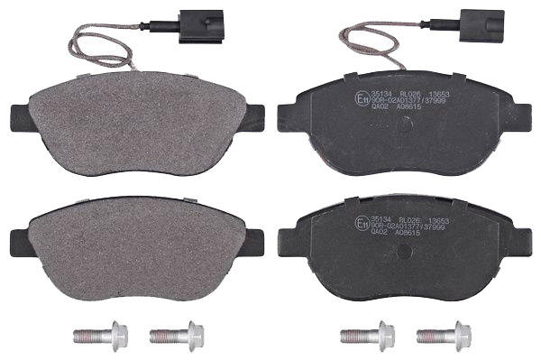 A.B.S. 35134 Brake pad set with integrated wear sensor-image-9621239