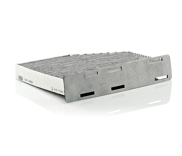Side view of MANN-FILTER CUK 2939 Pollen filter Activated Carbon Filter