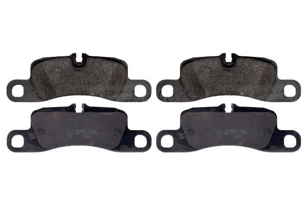 SWAG 38 11 6177 Brake pad set Rear Axle, prepared for wear warning indicator-image-9659310