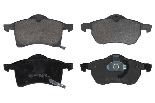 SWAG 40 91 6232 Brake pad set Front Axle, with acoustic wear warning, with piston clip-image-9683509