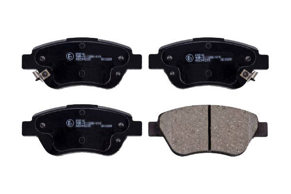 SWAG 40 91 6627 Brake pad set Front Axle, with acoustic wear warning-image-9683521
