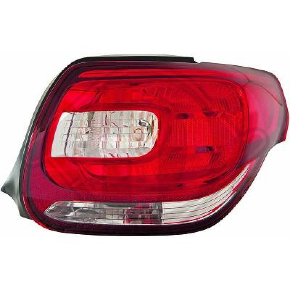 DIEDERICHS 4006291 Rear light Left, without bulb holder, PR21W-image-9693553