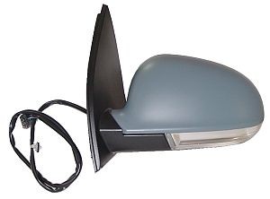 ABAKUS 4012M01 Wing mirror Left, Electric, Heatable, primed, grey-image-9695642