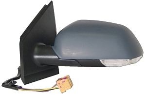 ABAKUS 4031M03 Wing mirror Left, Control: cable pull, primed, grey-image-9699893