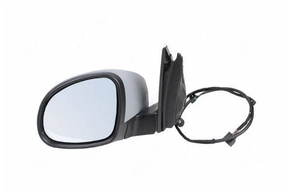 ABAKUS 4042M07 Wing mirror Left, grey, Electric, Heatable, primed